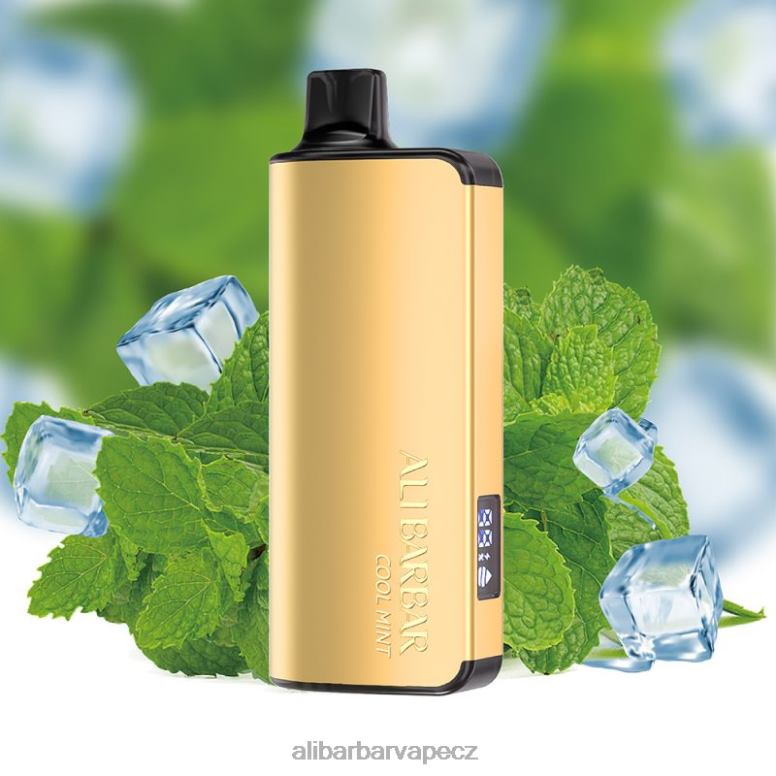 Alibarbar Ingot 20 000 jednorázových vaků chladná máta B62ZN35 - Alibarbar Vape Nicotine Review