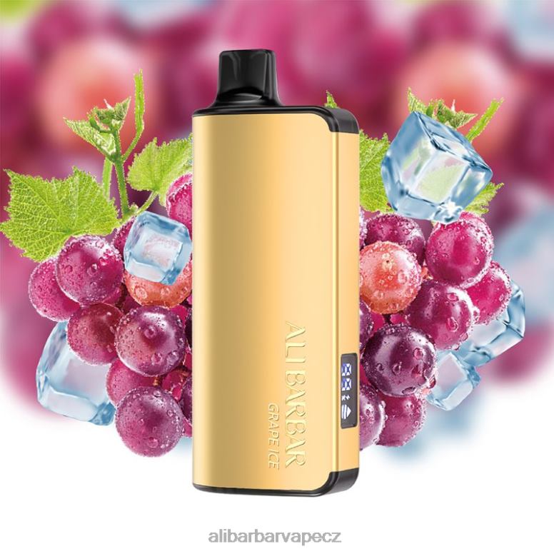 Alibarbar Ingot 20 000 jednorázových vaků hroznový led B62ZN37 - Alibarbar Vape Price
