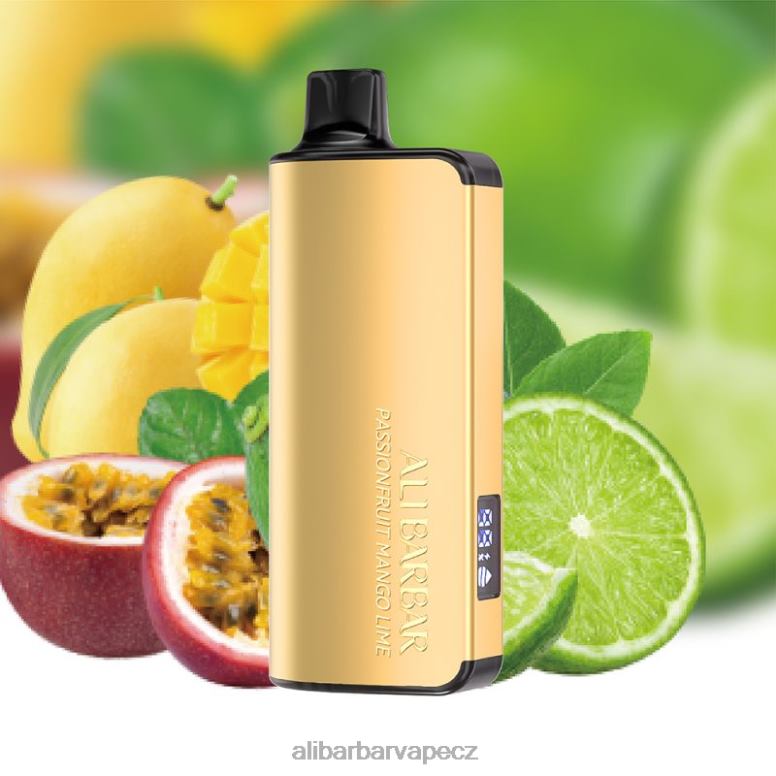 Alibarbar Ingot 20 000 jednorázových vaků mučenka mango limetka B62ZN39 - Alibarbar Nicotine Content