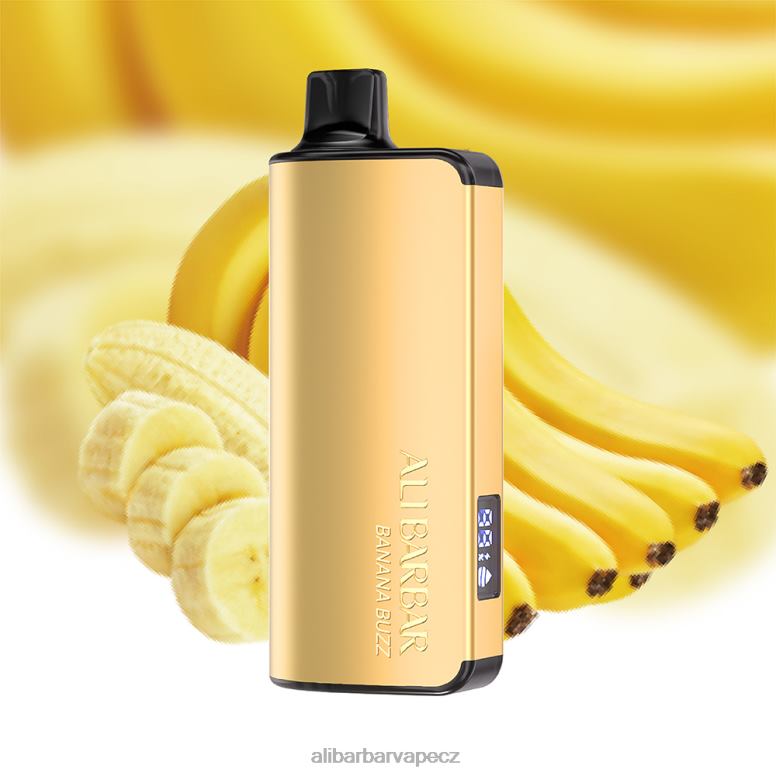 Alibarbar Ingot 9000 jednorázových vaků banánový bzukot B62ZN27 - Alibarbar Vape Price
