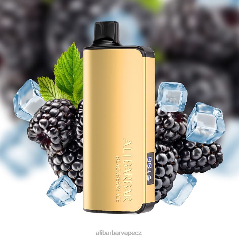 Alibarbar Ingot 9000 jednorázových vaků borůvkový výbuch B62ZN15 - Alibarbar Vape Nicotine Review