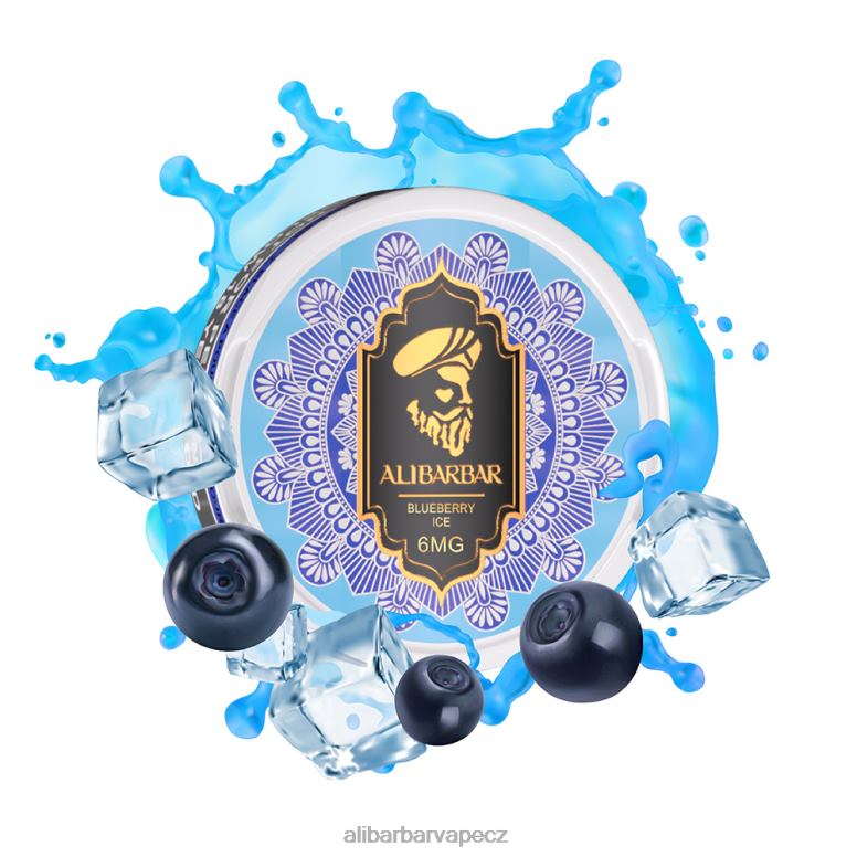 Alibarbar nikotinové kapsičky jahodový kiwi led B62ZN91 - Alibarbar Vape Cz