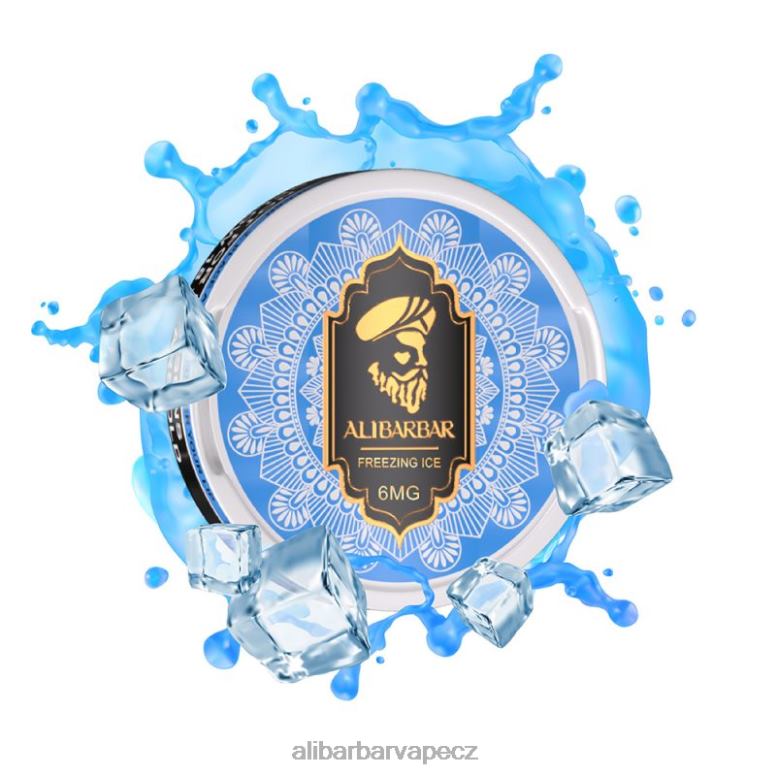 Alibarbar nikotinové kapsičky mrazivý led B62ZN84 - Alibarbar Vape Review