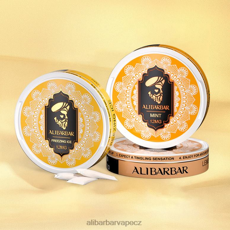 Alibarbar nikotinové kapsičky třešňové granátové jablko B62ZN82 - Alibarbar Vape Praha