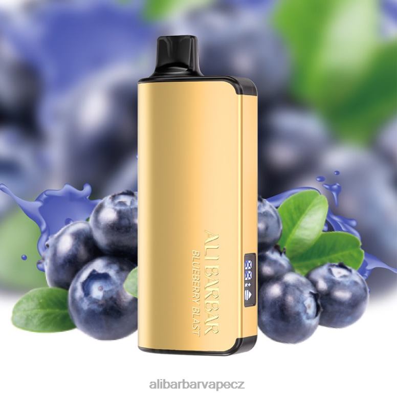 Alibarbar Ingot 20 000 jednorázových vaků borůvkový výbuch B62ZN31 - Alibarbar Vape Cz