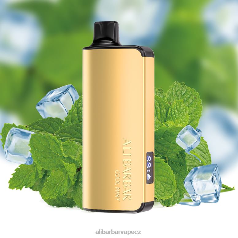 Alibarbar Ingot 9000 jednorázových vaků chladná máta B62ZN18 - Alibarbar Vape Nicotine