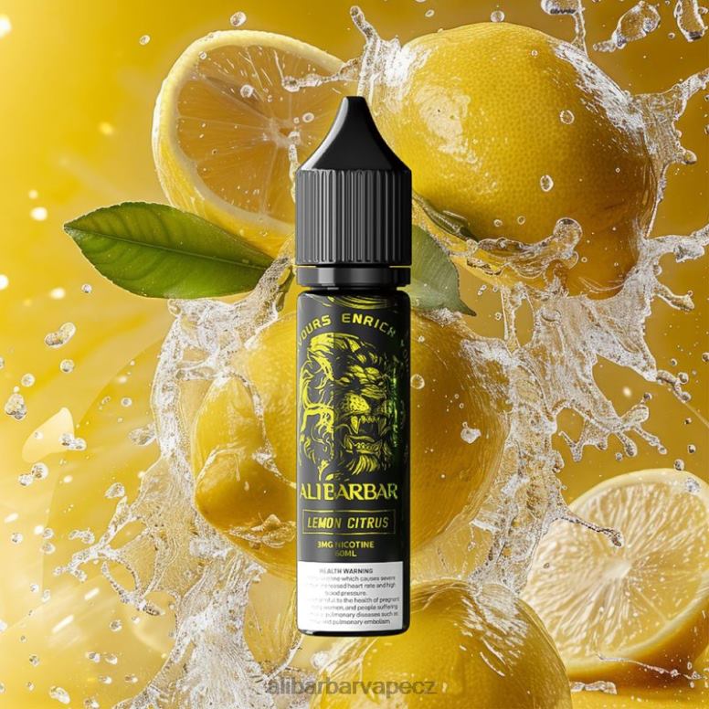Alibarbar dok pro vodní dýmku onyx citronový citrus B62ZN108 - Alibarbar Vape Nicotine