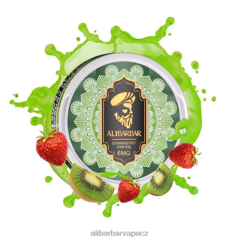 Alibarbar nikotinové kapsičky jahodový kiwi led B62ZN91 - Alibarbar Vape Cz