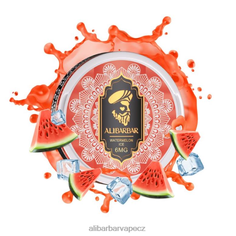 Alibarbar nikotinové kapsičky melounový led B62ZN94 - Alibarbar Vape Review