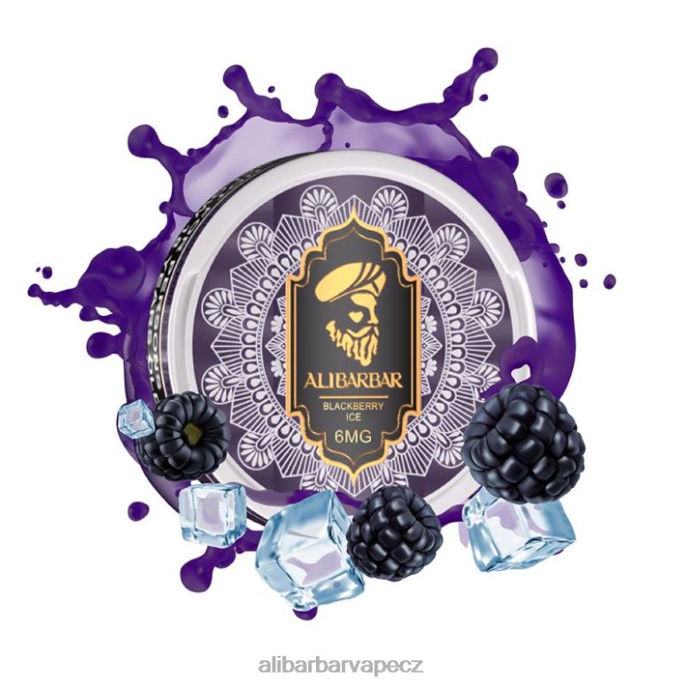 Alibarbar nikotinové kapsičky ostružinový led B62ZN97 - Alibarbar Vape Price